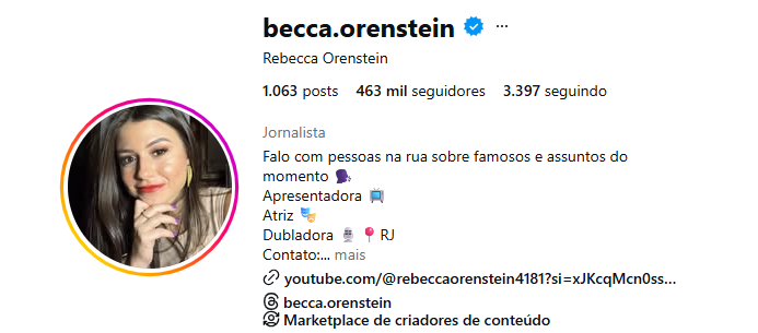 influenciadores do rio de janeiro