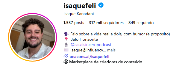 influenciadores de Belo Horizonte