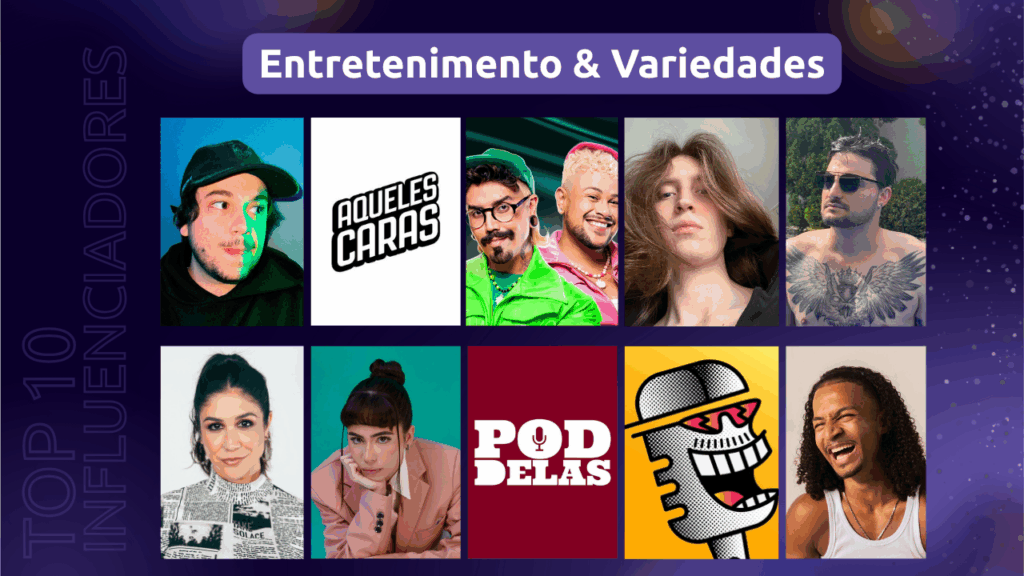 influenciadores
nicho
categoria
prêmio influency.me
entretenimento
variedades