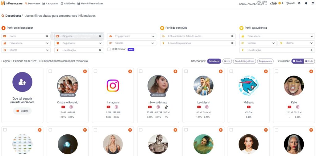 influencyme
plataforma
influenciadores
ia
inteligência artifical
tendências marketing de influência