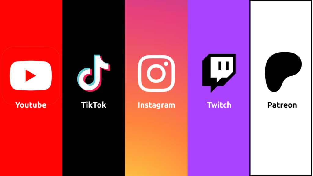 melhores redes sociais para monetizar