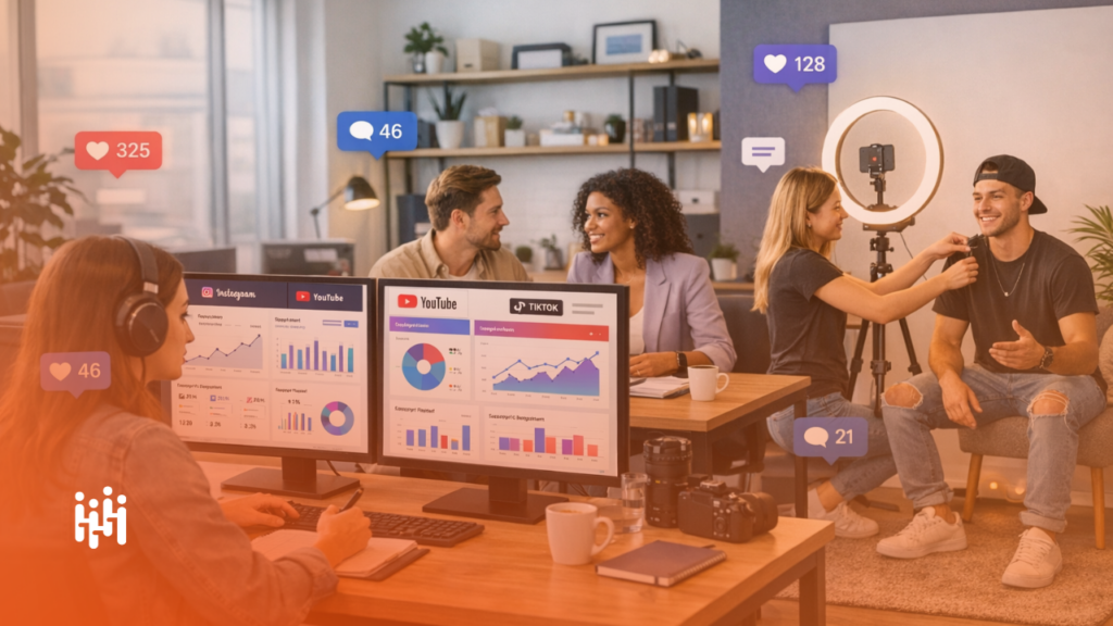 agência de influenciadores