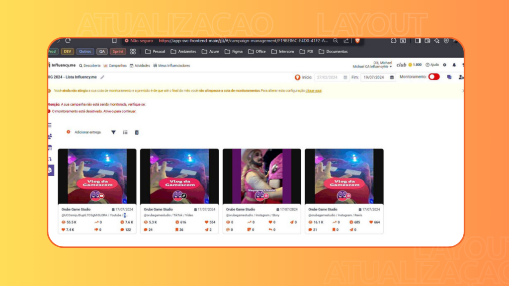 plataforma
marketing de influência
influency.me
influenciadores
creators